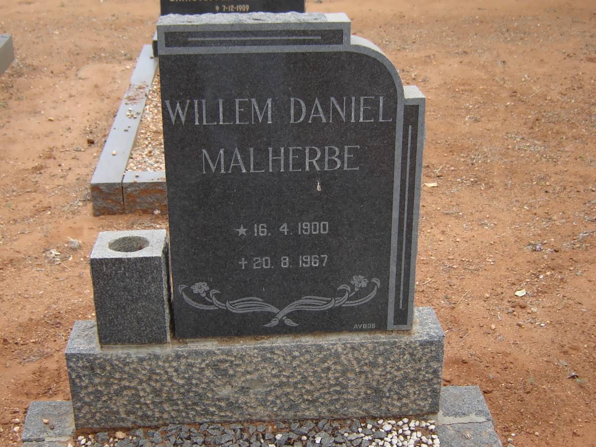 MALHERBE Willem Daniel 1900-1967