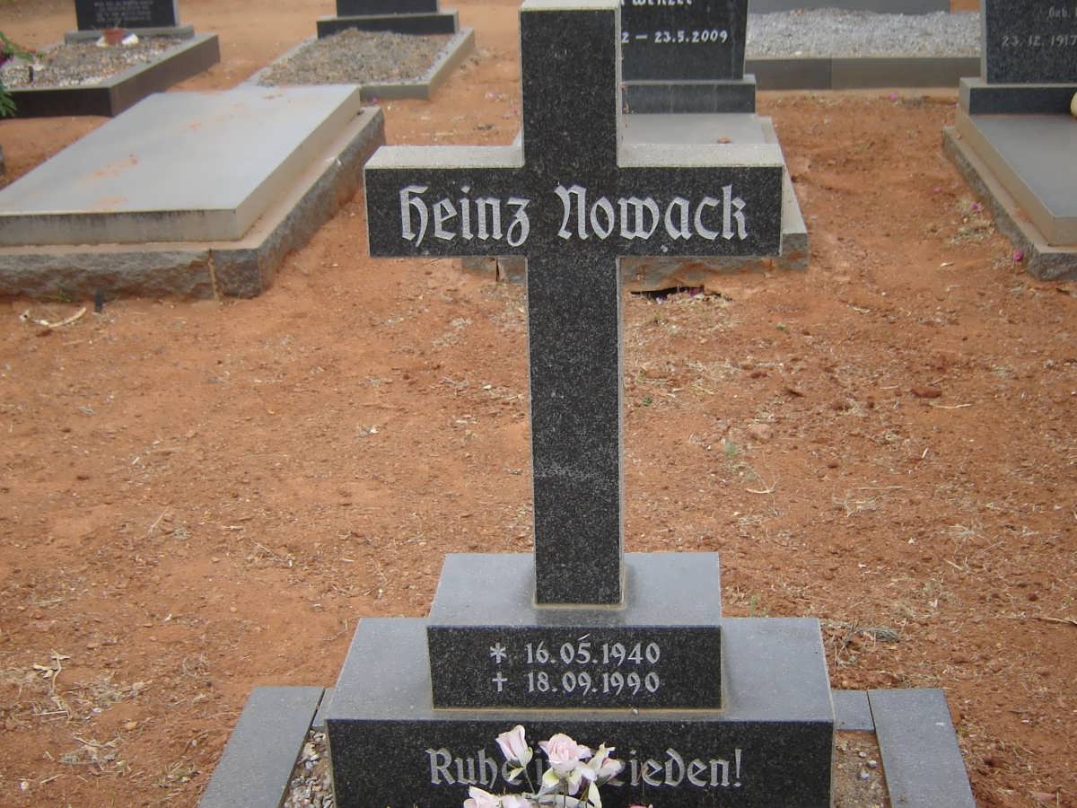 NOWACK Heinz 1940-1990