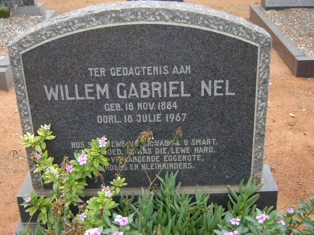 NEL Willem Gabriel 1884-1967