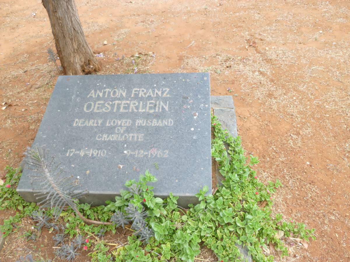 OESTERLEIN Anton Franz 1910-1962