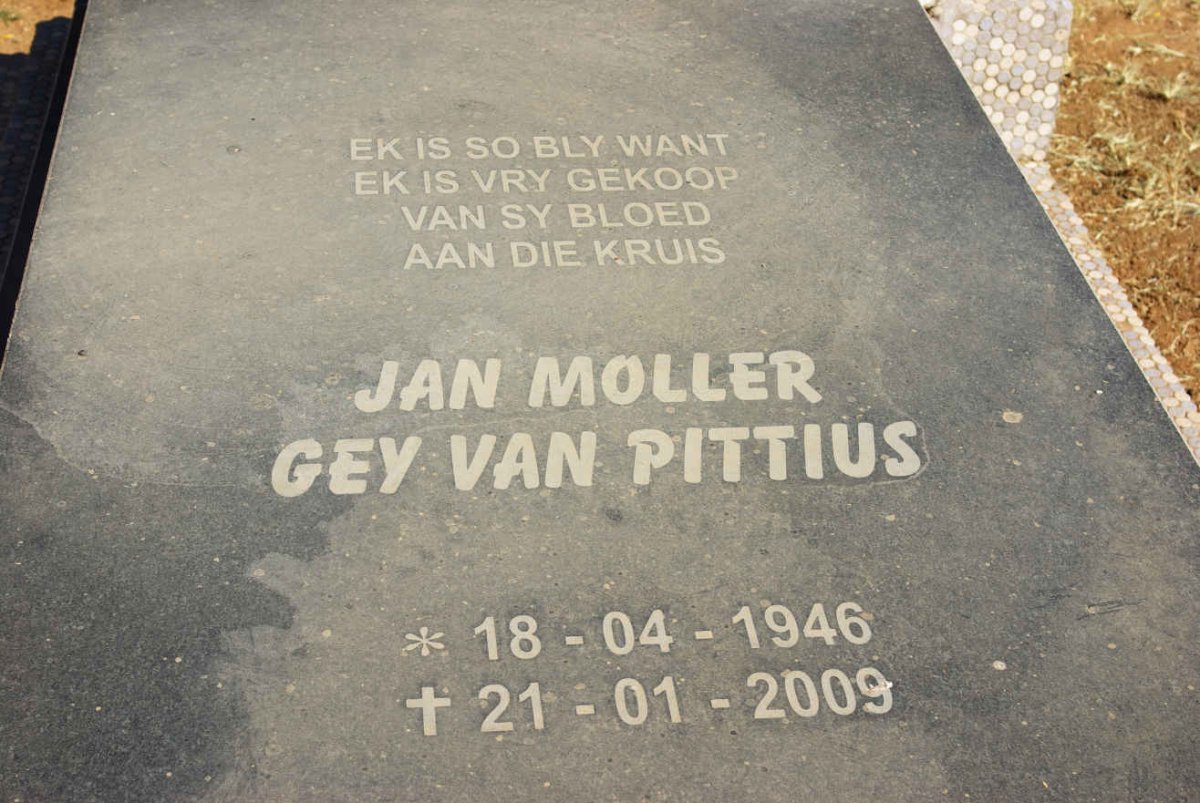 PITTIUS Jan Moller, Gey van 1946-2009
