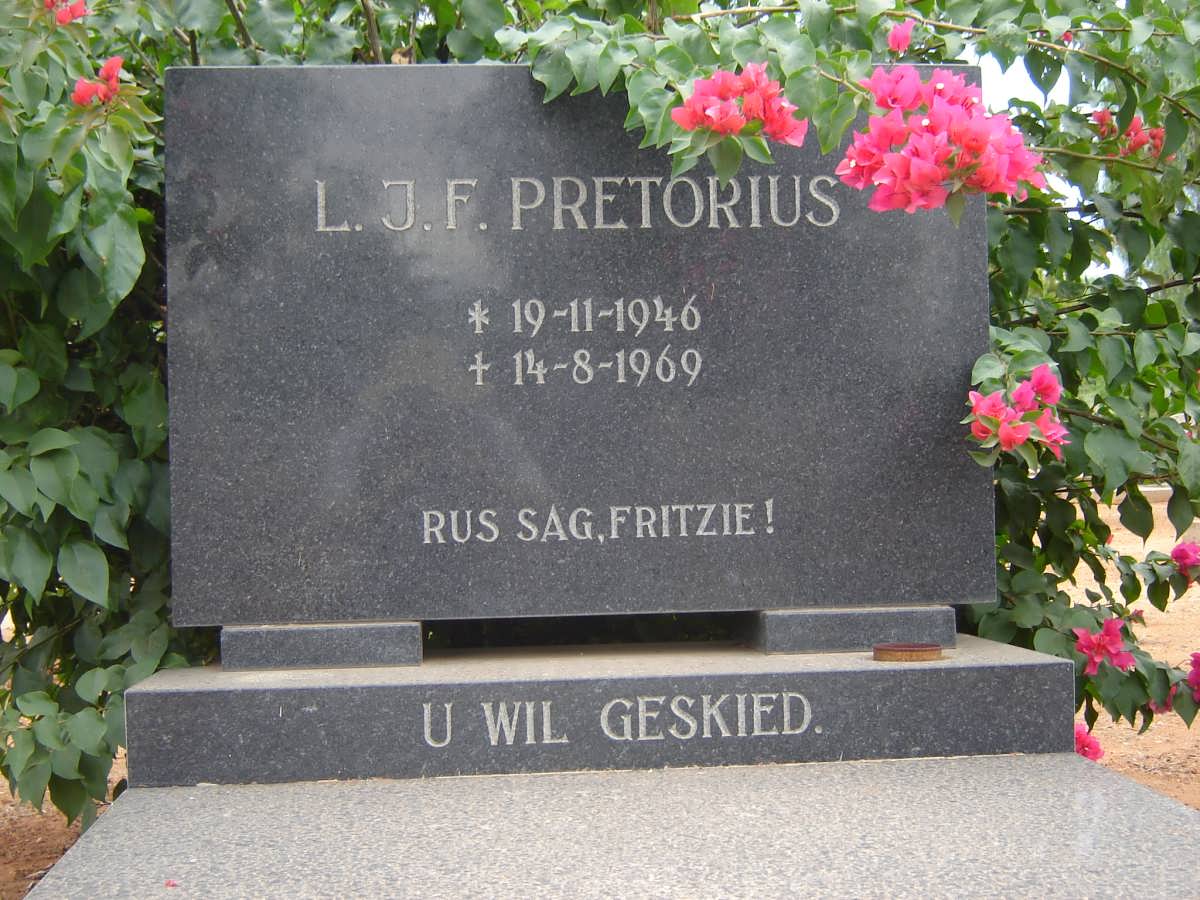 PRETORIUS L.J.F 1946-1969