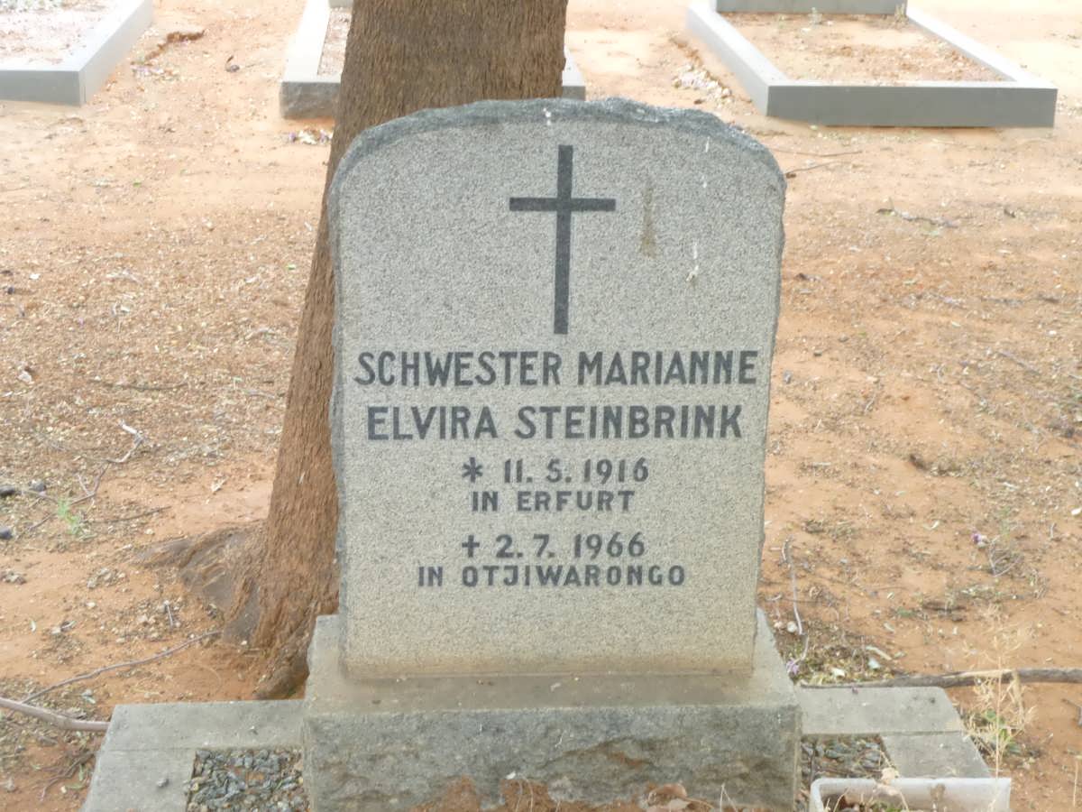STEINBRINK Marianne Elvira 1916-1966