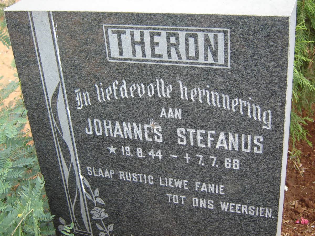 THERON Johannes Stefanus 1944-1968