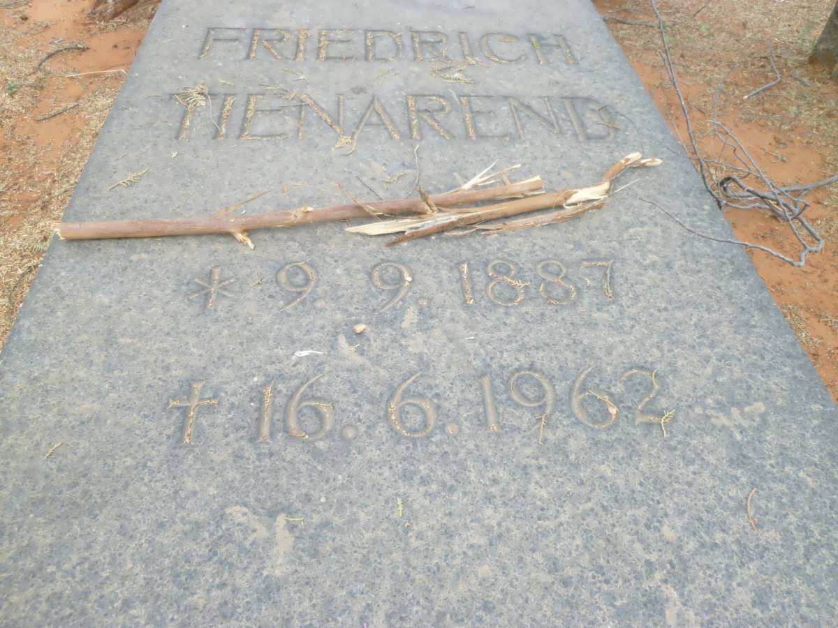 TIENAREND Friedrich 1887-1962