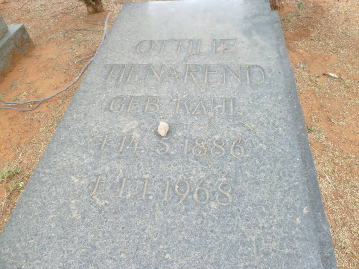 TIENAREND Ottilie nee KAUL 1886-1968
