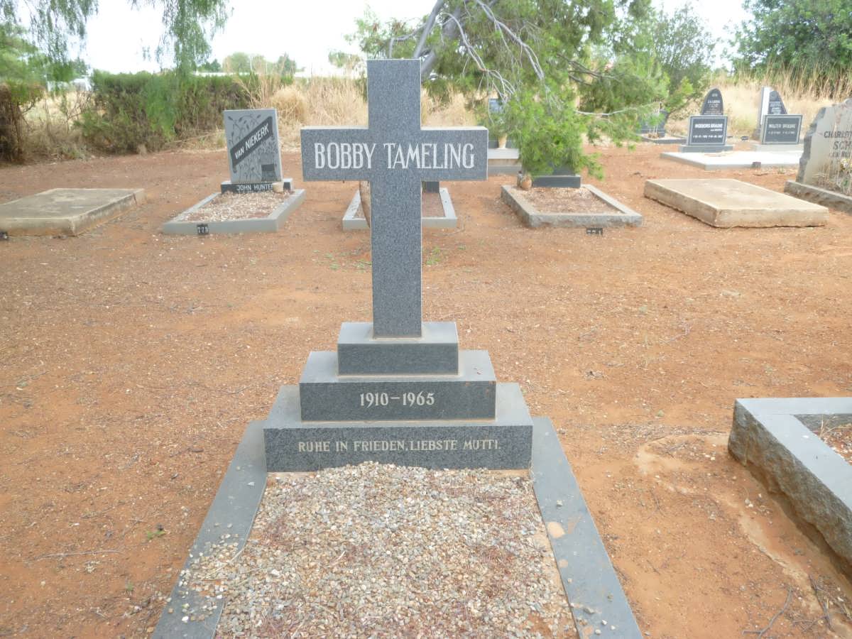TAMELING Bobby 1910-1965