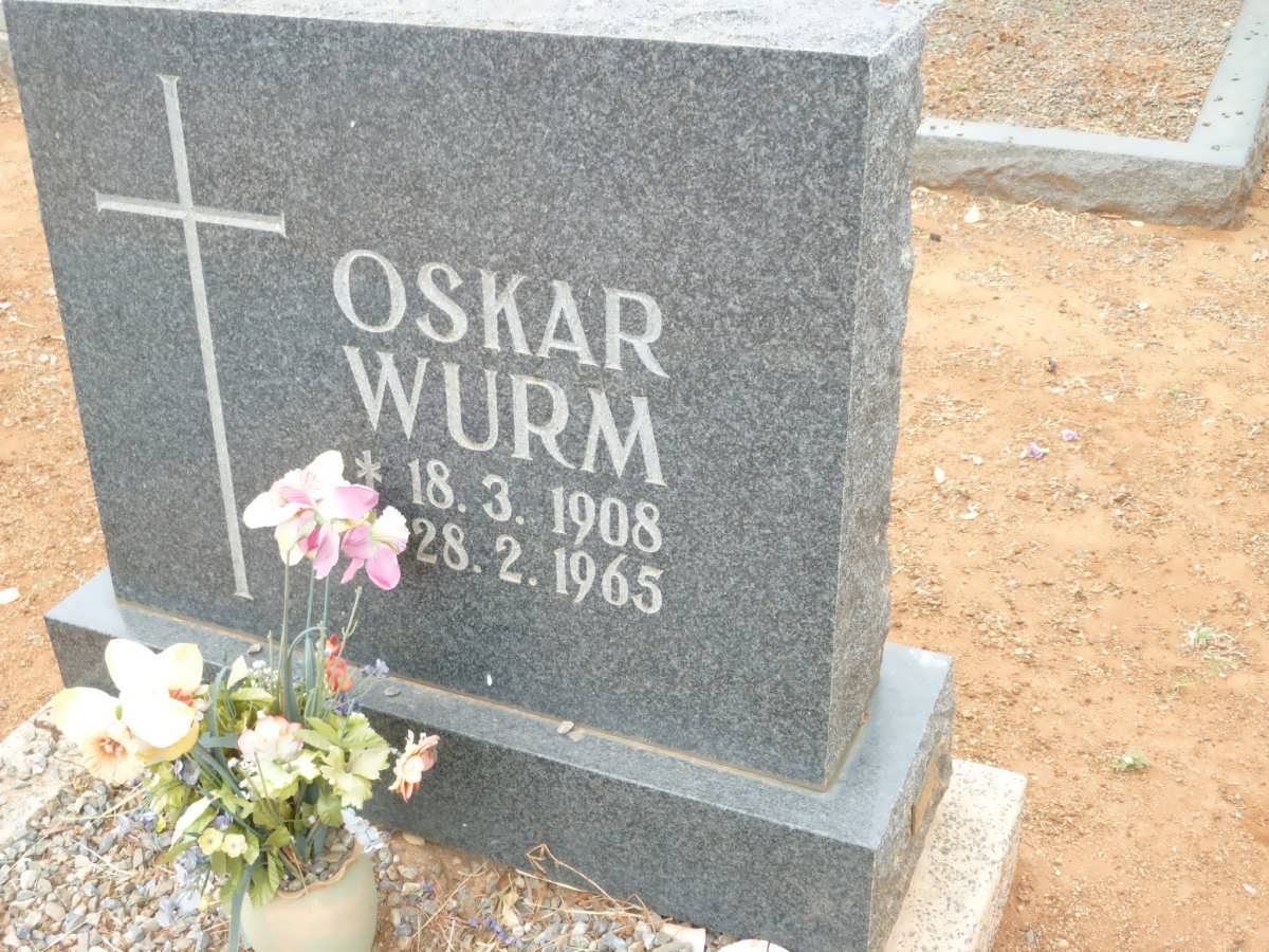 WURM Oskar 1908-1965