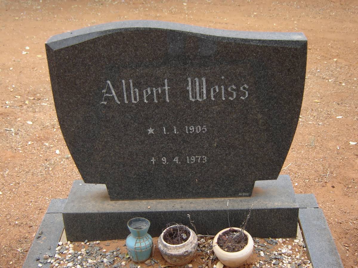 WEISS Albert 1905-1973