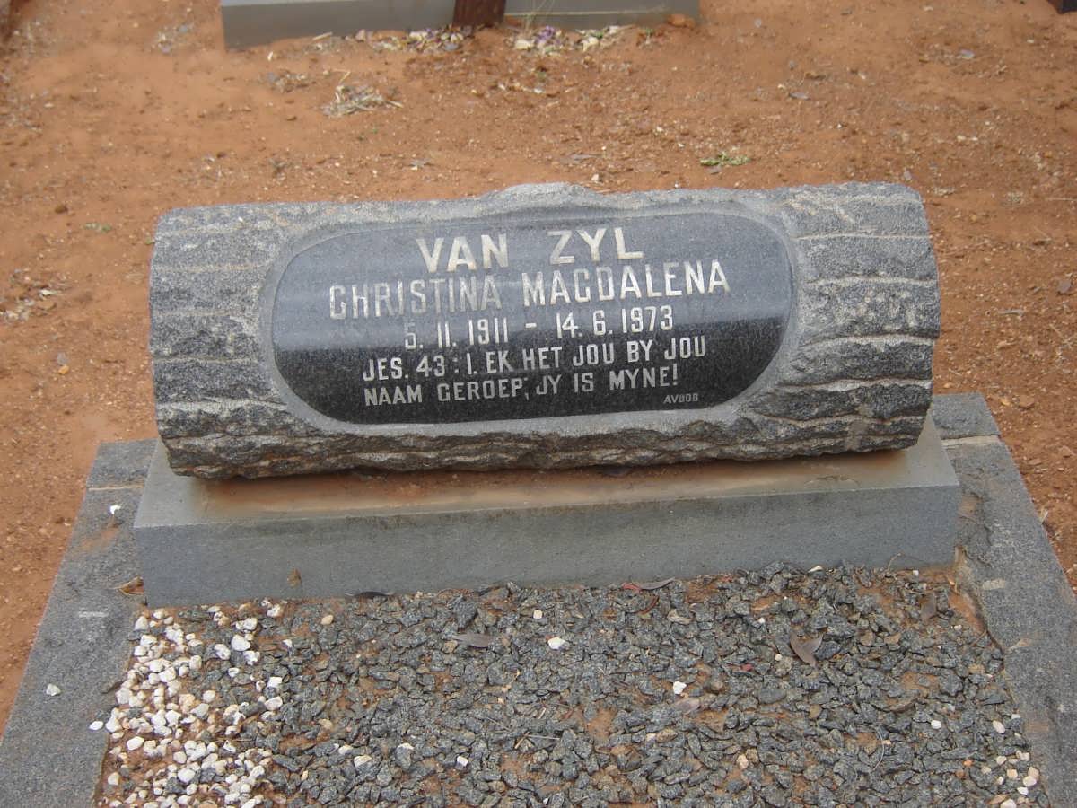 ZYL Christina Magdalena, van 1911-1973