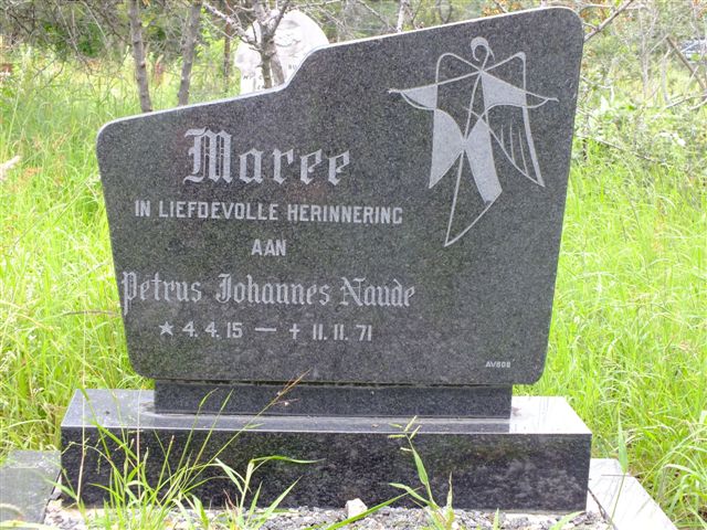 MAREE Petrus Johannes Naude 1915-1971
