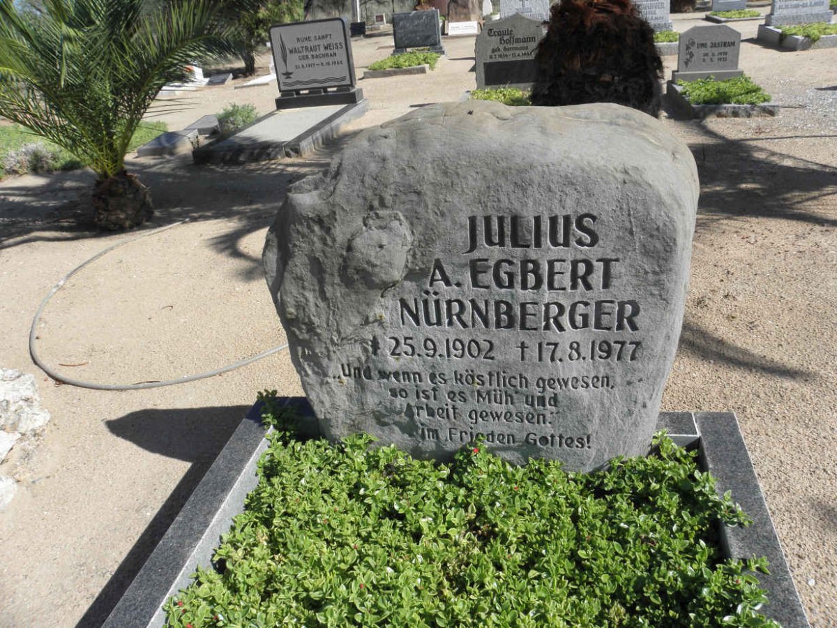 NURNBERGER Julius A. Egbert 1902-1977