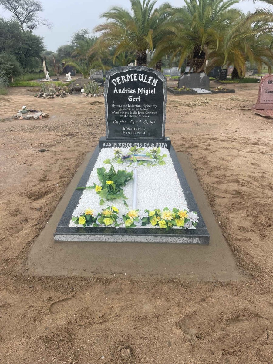 VERMEULEN Andries Migiel Gert 1932-2024