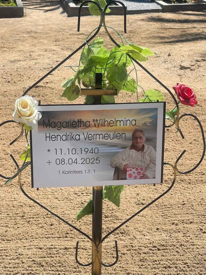 VERMEULEN Magarietha Wilhelmina Hendrika 1940-2025