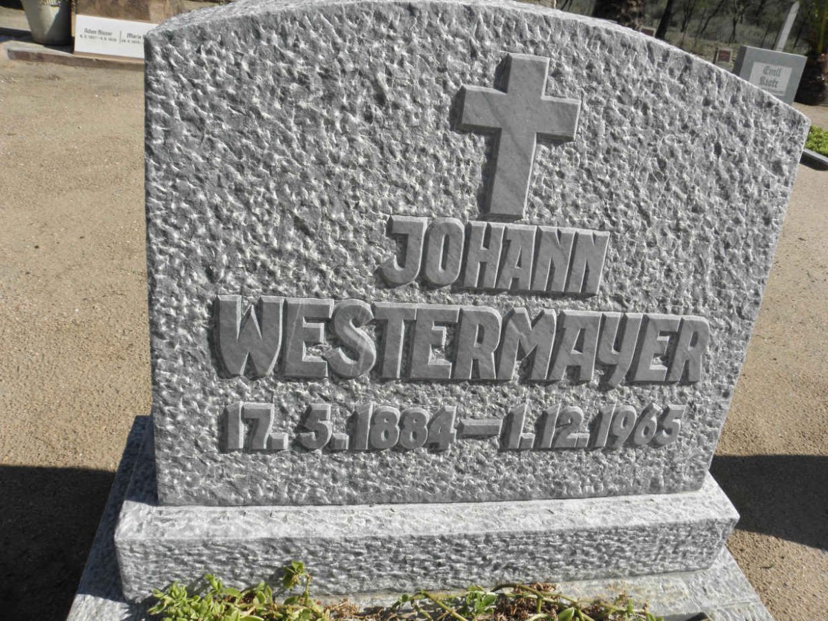 WESTERMAYER Johann 1884-1965