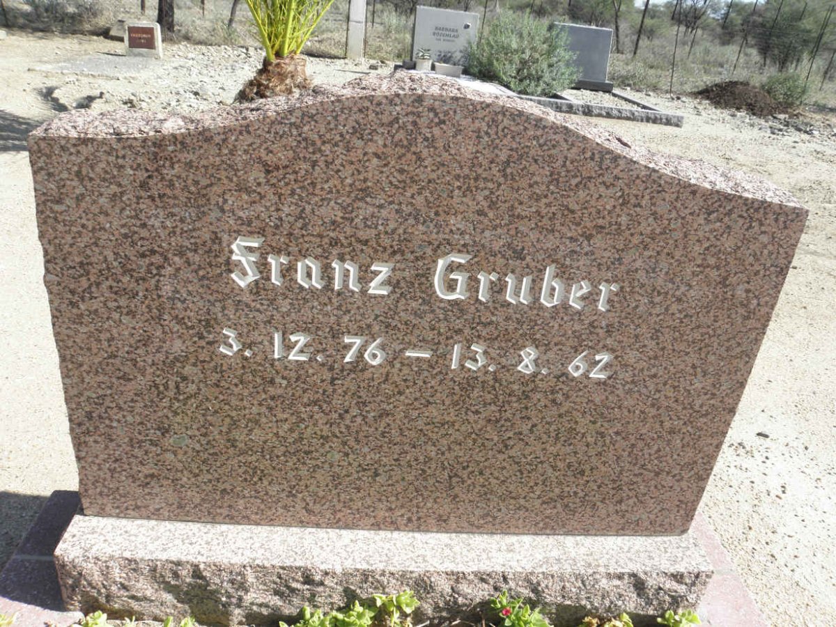 GRUBER Franz 1876-1962