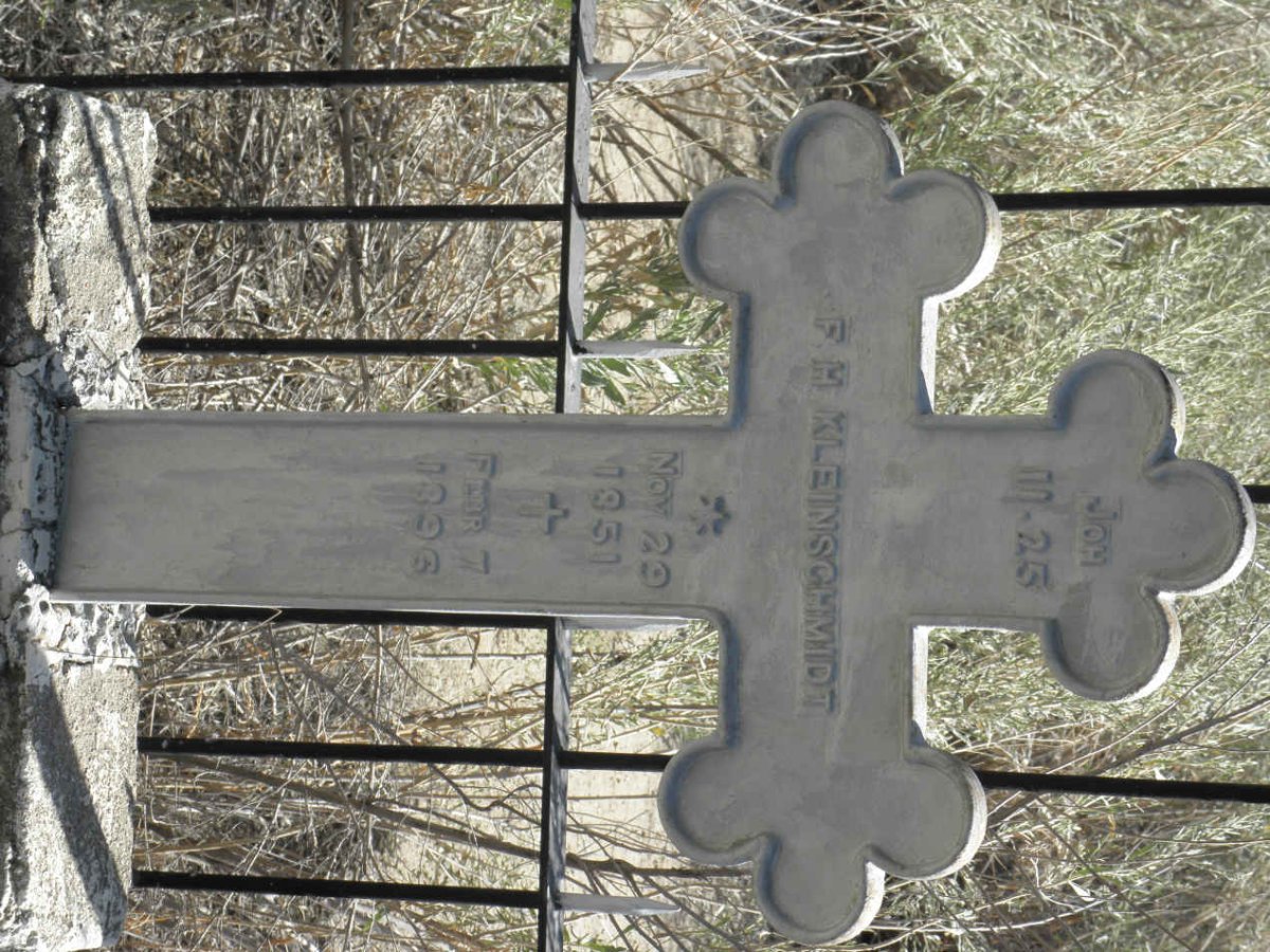 KLEINSCHMIDT F.H. 1851-1896