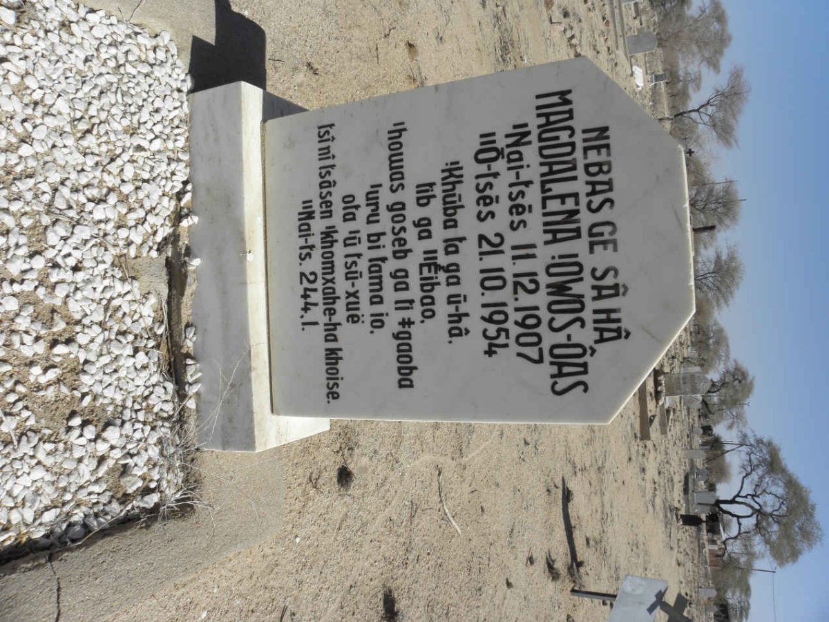 OAS Magdalena, OWOS 1907-1954