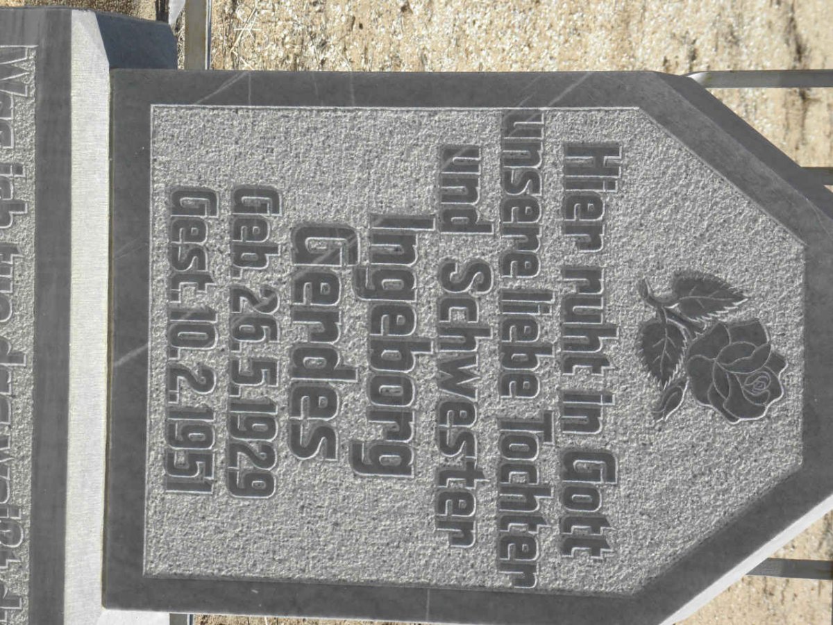 GERDES Ingeborg 1929-1951