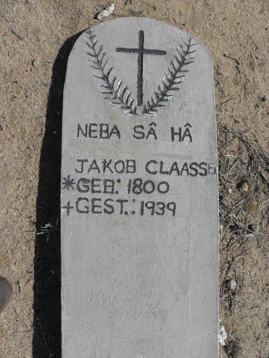 CLAASSE Jakob 1800-1939