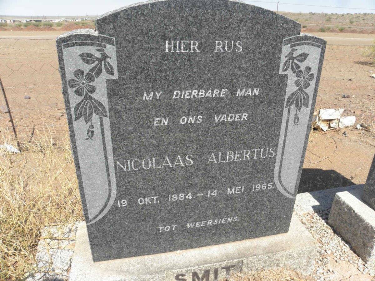 SMIT Nicolaas Albertus 1884-1965