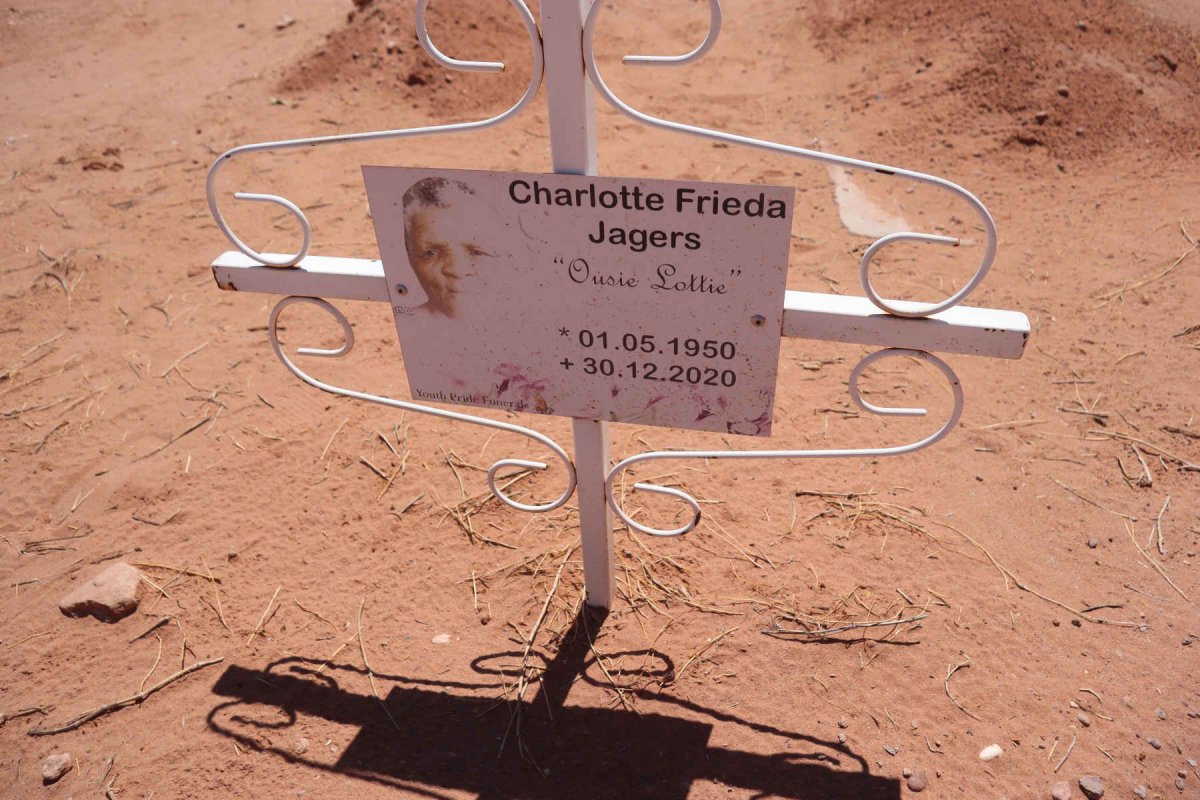 JAGERS Charlotte Frieda 1950-2020