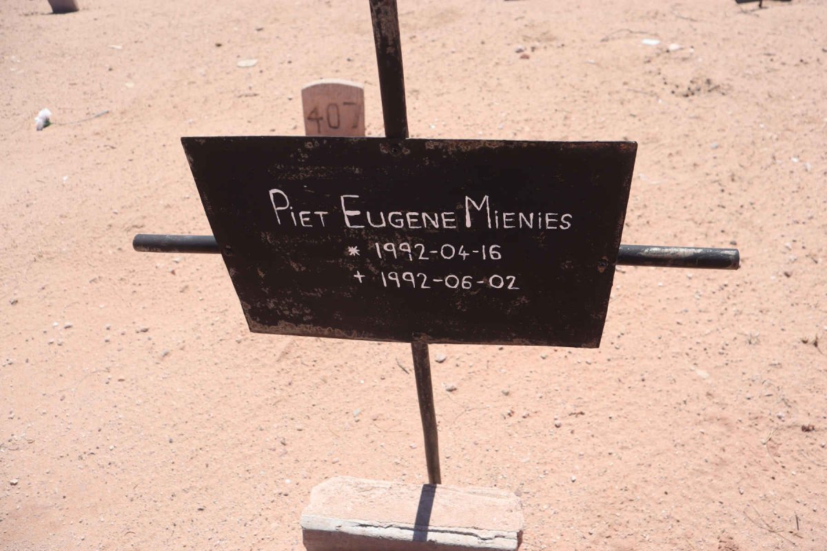 MIENIES Piet Eugene 1992-1992
