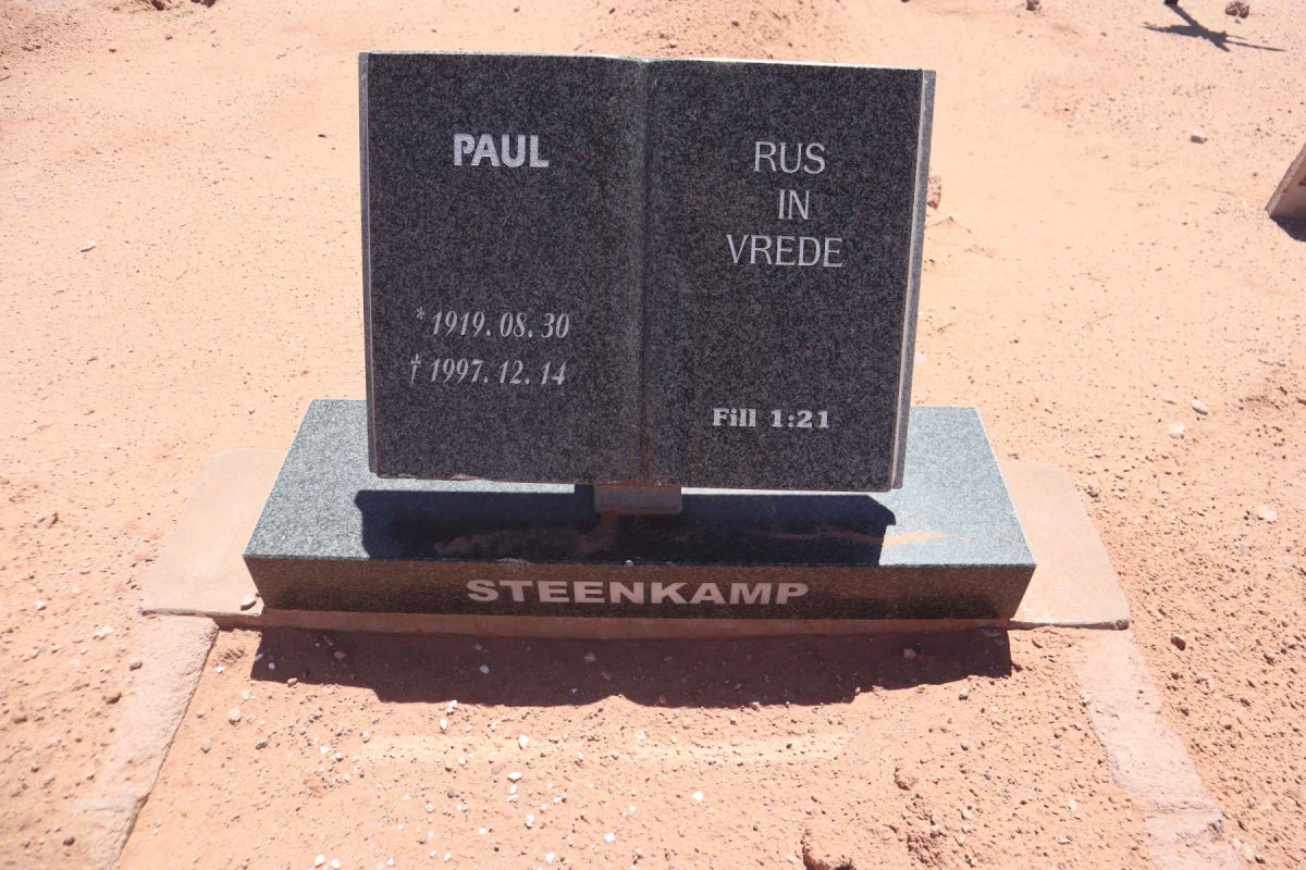 STEENKAMP Paul 1919-1997