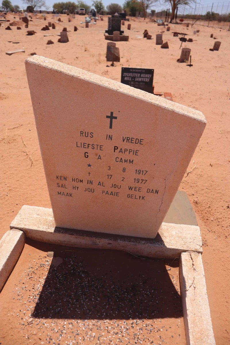 CAMM G.A. 1917-1977