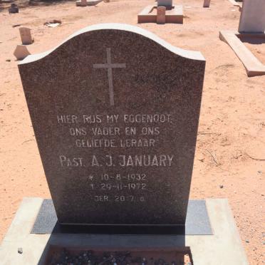 JANUARY A.J. 1932-1972