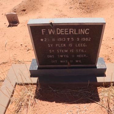 DEERLING F.W. 1913-1982