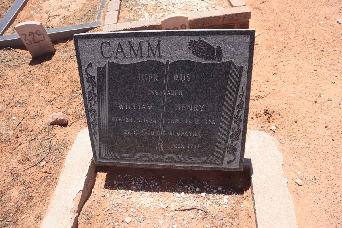 CAMM William Henry 1924-1976