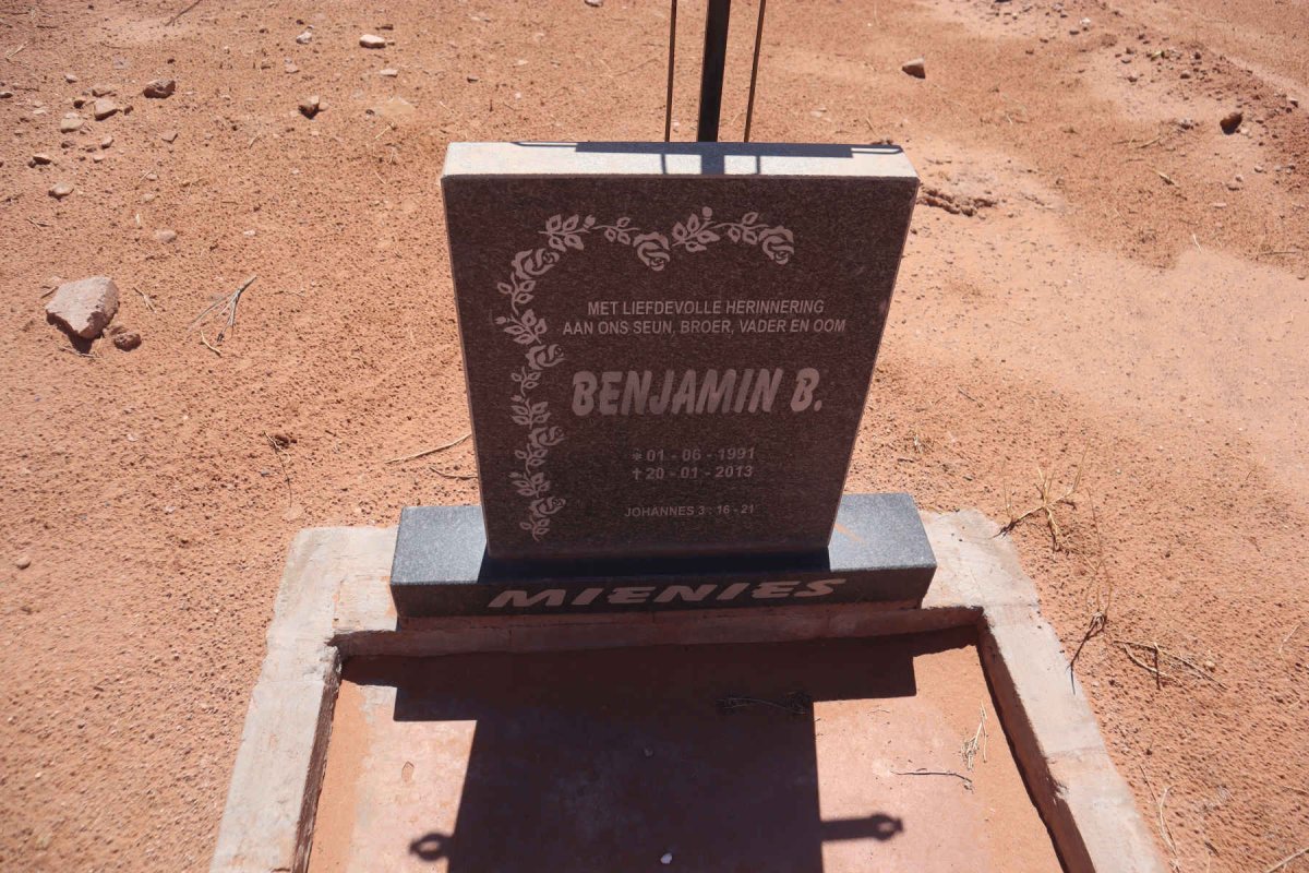 MIENIES Benjamin B. 1991-2013