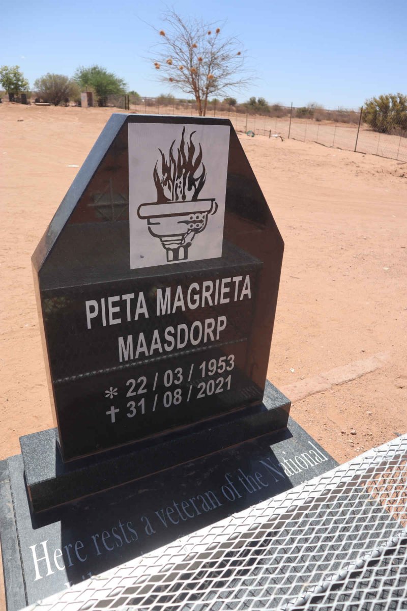 MAASDORP Pieta Magrieta 1953-2021