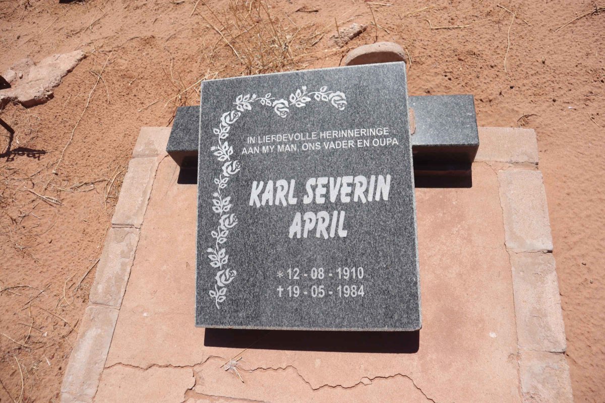 APRIL Karl Severin 1910-1984