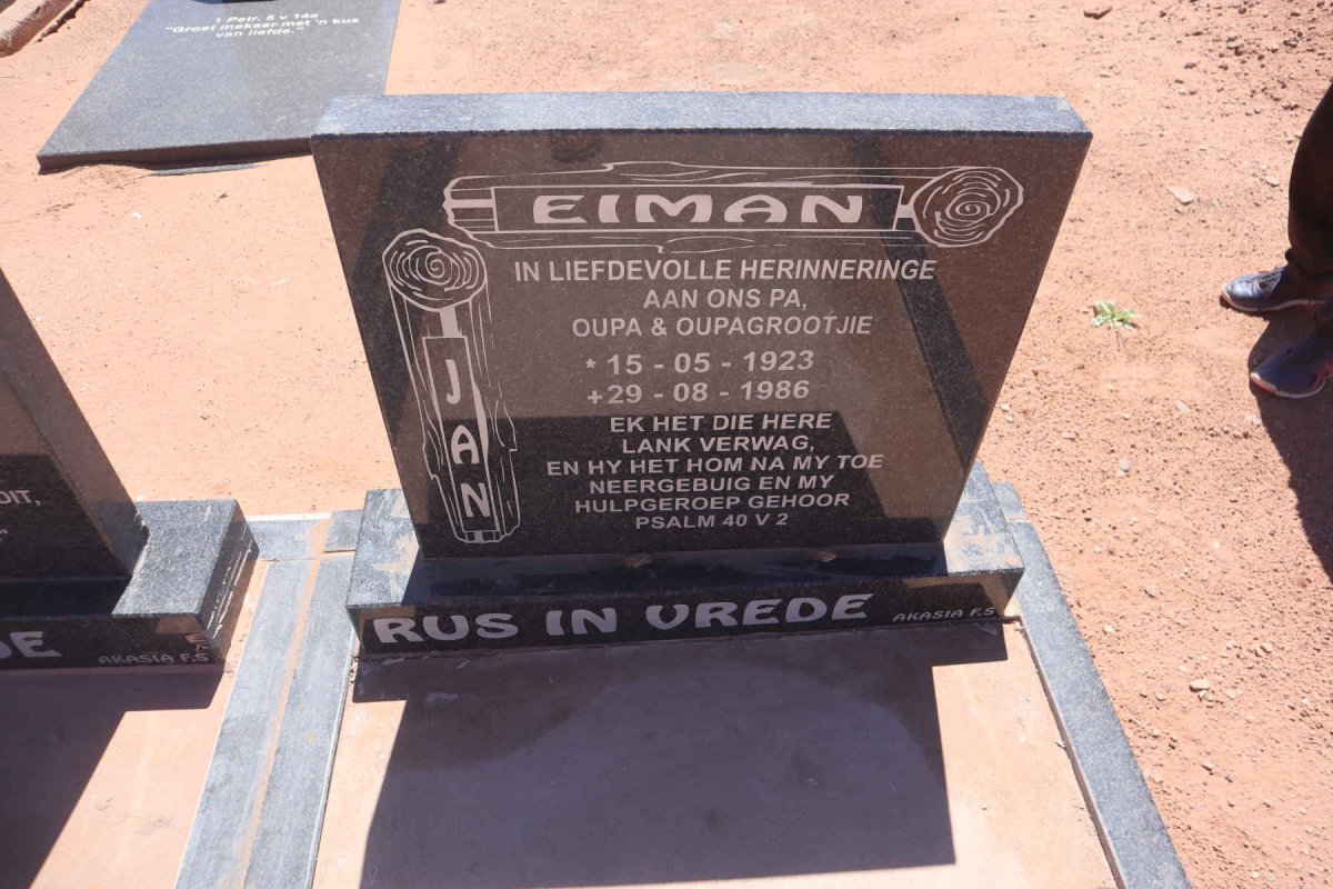 EIMAN Jan 1923-1986