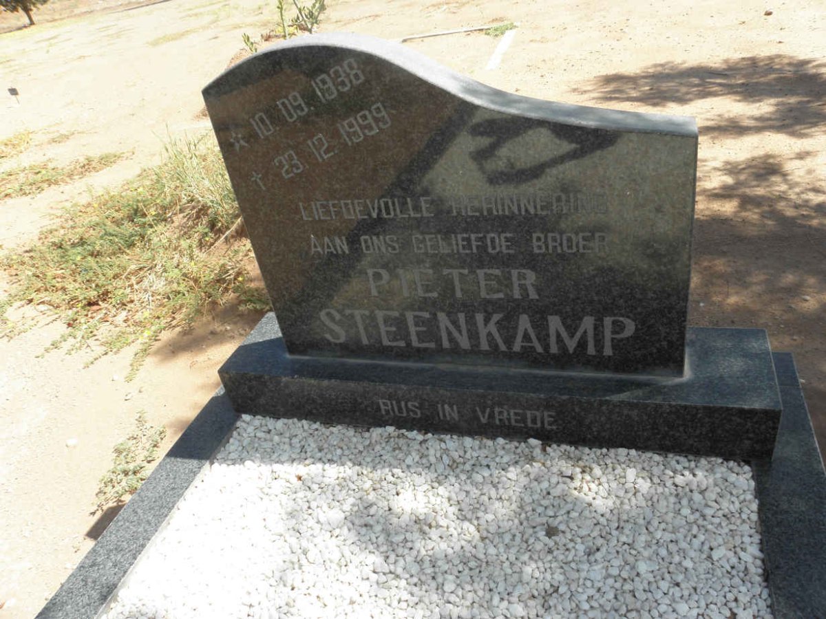 STEENKAMP Pieter 1938-1999