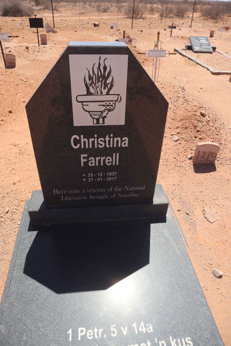FARRELL Christina 1937-2017