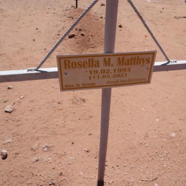 MATTHYS Rosella M. 1993-2021