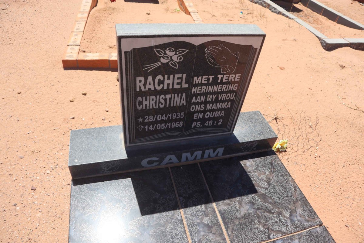CAMM Rachel 1935-1968