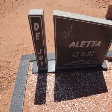 JUY Aletta, de 1939-2010