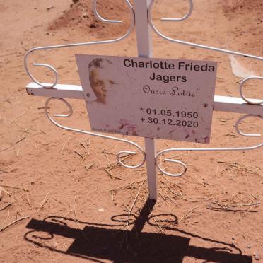 JAGERS Charlotte Frieda 1950-2020