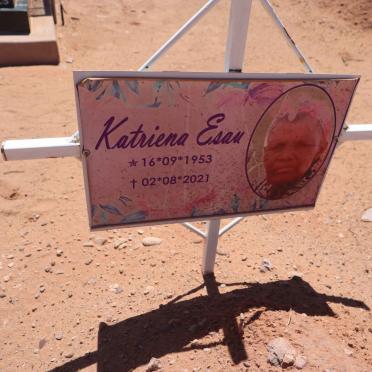 ESAU Katriena 1953-2021
