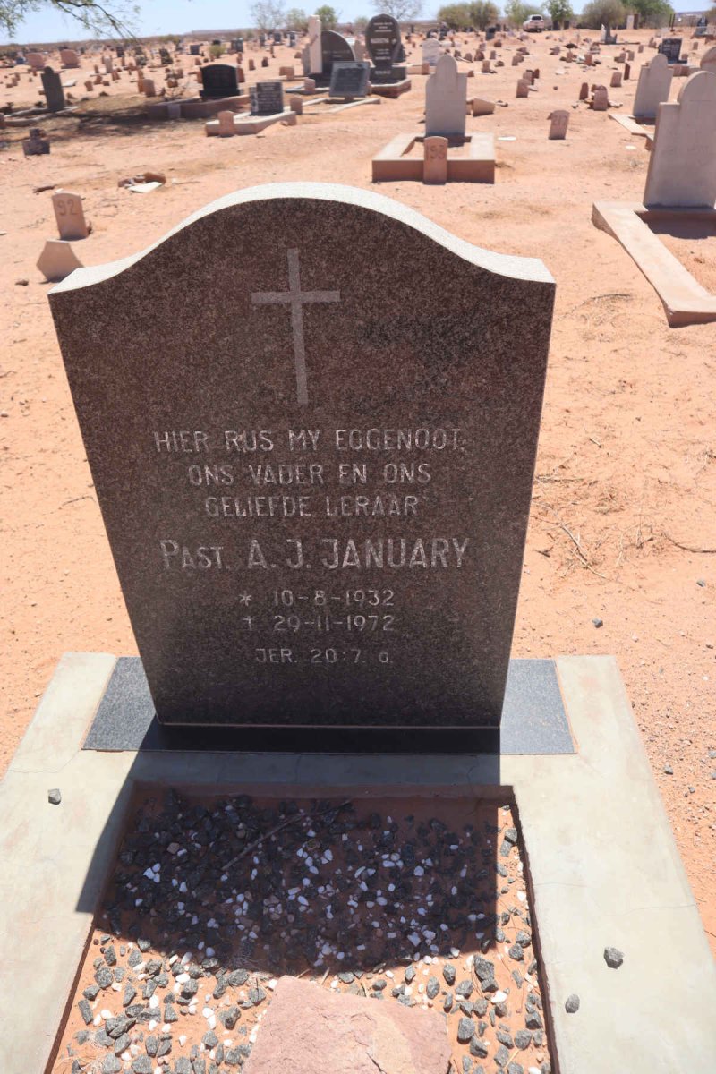 JANUARY A.J. 1932-1972