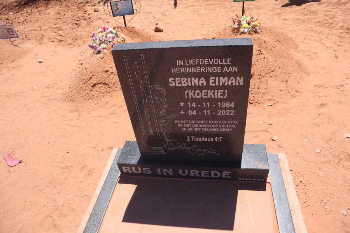 EIMAN Sebina 1964-2022