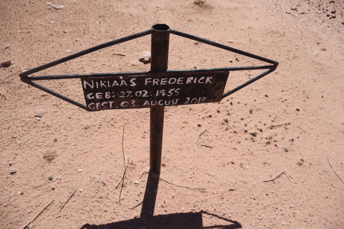 FREDERICK Niklaas 1955-2013