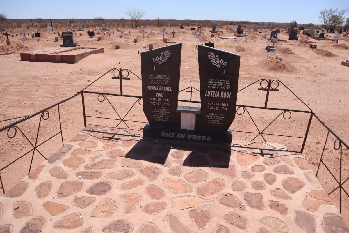 ROOI Frans Rafael 1939-2013 & Lutzia 1948-2016