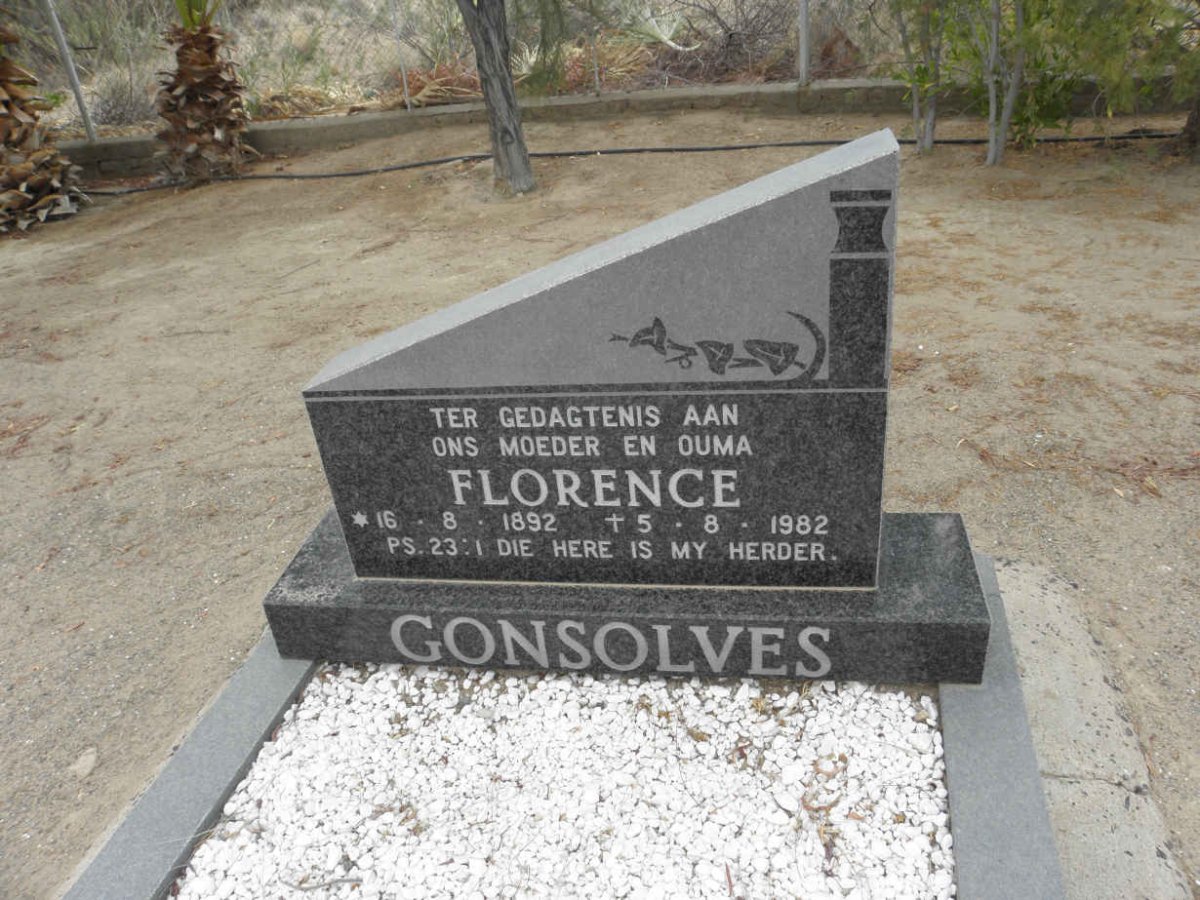 GONSOLVES Florence 1892-1982