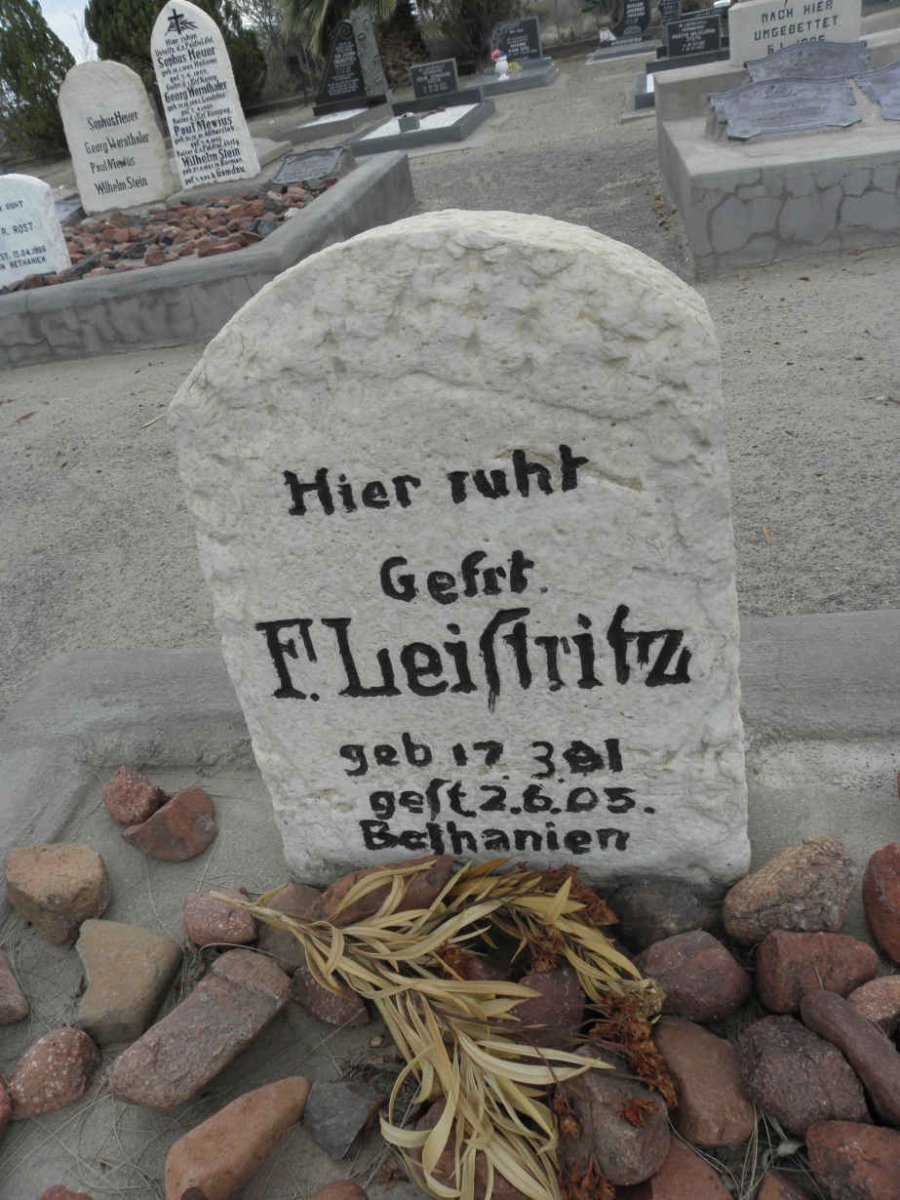 LEIFTRITZ F. 1881-1905