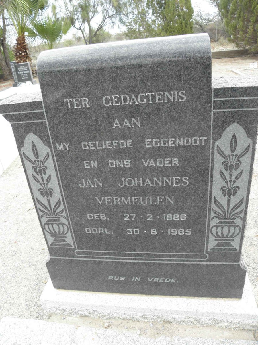 VERMEULEN Jan Johannes 1886-1965